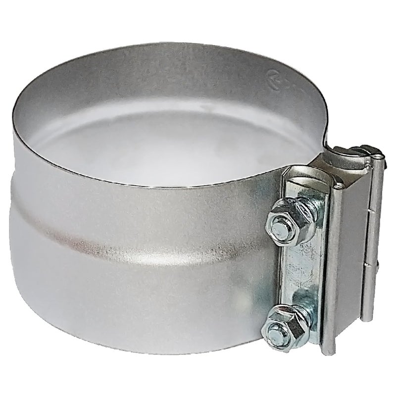 ROADFORMER 3.5" Lap Joint Exhaust Band Clamp Preformed Aluminized Steel - Image 1